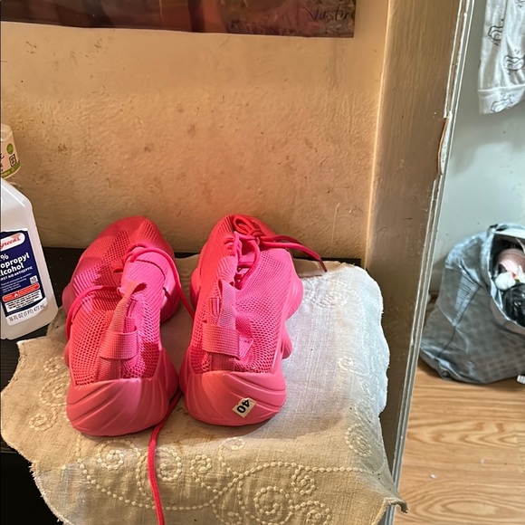 Women's Pink Sneakers - Picture 3 of 5